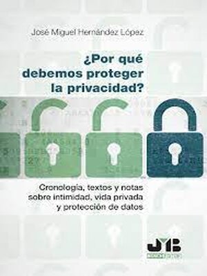 cover image of ¿Por qué debemos proteger la privacidad?